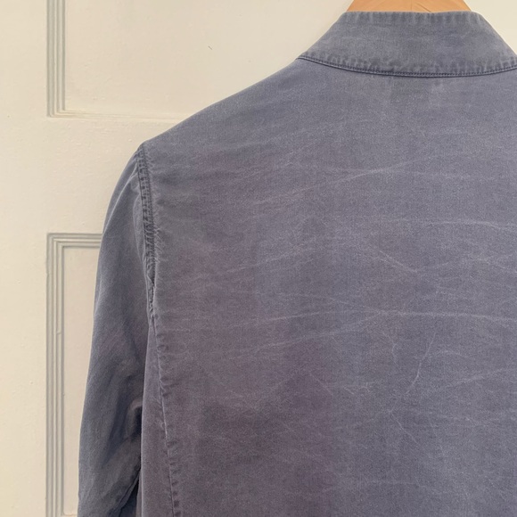 Patagonia Lightweight Dusty Blue Vintage Cotton Jacket - Picture 7 of 16